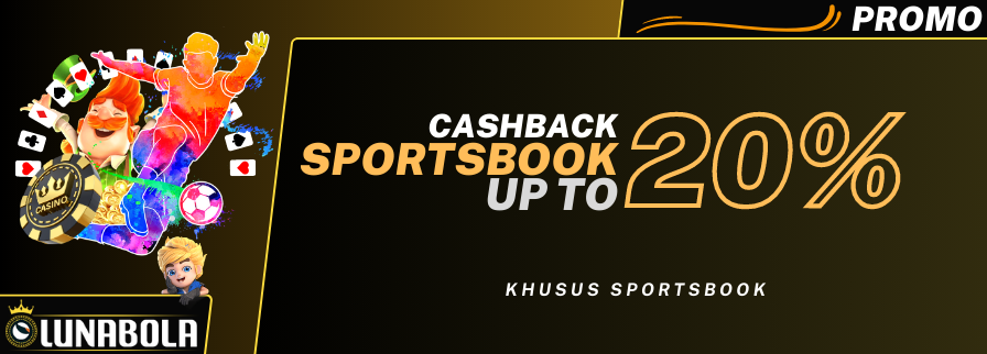 CASHBACK SPORTSBOOK 20% CASHBACK SPORTSBOOK 20%